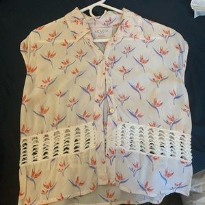 ACACIA SWIMWEAR aloha shirt